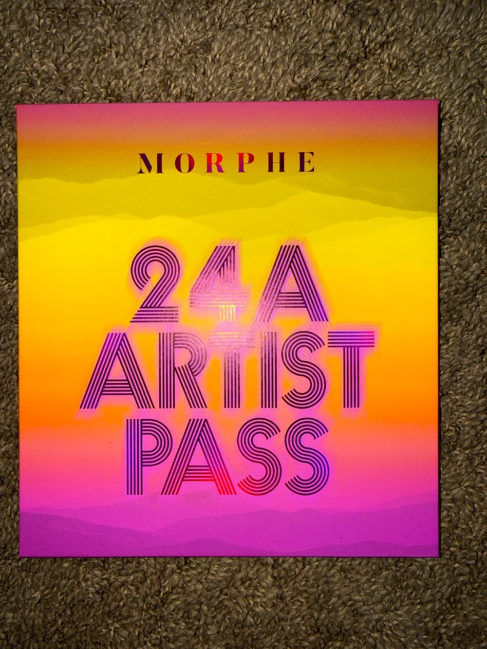 Morphe 24A ARTIST PASS -BRAND NEW NO BOX